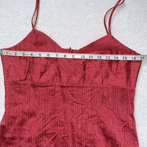 Anthropologie Isabella Bird Multicolored Striped Fitted Dress (Size: 8P) - Picture 7 of 13